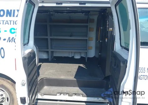 2022 GMC Savana Cargo Rwd 2500 Regular Wheelbase Work Van из США, поврежденный, VIN 1GTW7AF75N1243272